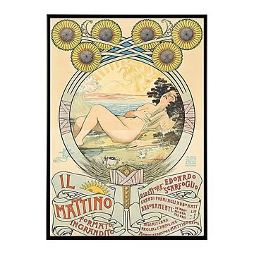 レトロポスター 選べるサイズ(各種A4?A0 B4?B0）お洒落【bn-poster-1146】