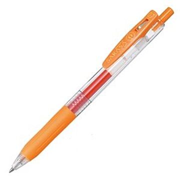 （まとめ） ゼブラ ゲルインクボールペン サラサクリップ 0.7mm オレンジ JJB15-OR 1本 【×60セット】