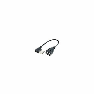 変換名人 USB Atype下L20cm延長 黒 USBA-CA20DL/BK 管理No. 4573286592010