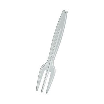 （まとめ） サンナップ 袋入りミニフォーク90mmクリア 100本入【×30セット】
