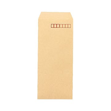 （まとめ） ピース R40再生紙クラフト封筒 長4 70g／m2 〒枠あり 業務用パック 401-80 1箱（1000枚） 【×4セット】