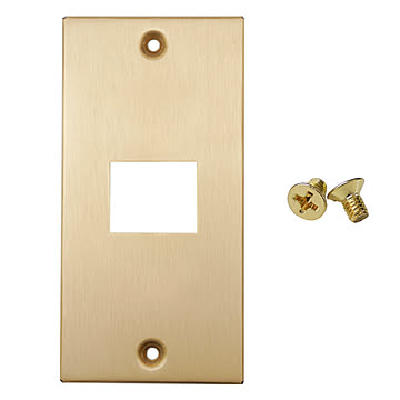 スイッチカバー コンセントカバー 真鍮 ホワイト ブラック HR157 光ノ屋照明