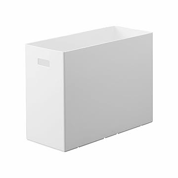 tower タワー (山崎実業) 蓋付き収納ボックスワゴン用追加ボックス Ｌ 隙間 スタッキング クローゼット キッチン ケーブルボックス ストック収納 ランドリー パントリー おもちゃ 子ども 防災