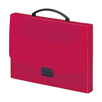 （まとめ）リヒトラブ AQUA DROPs バッグA4 赤 A-5005-3 1個 【×5セット】