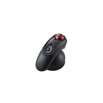 エレコム トラックボールマウス/ハンディタイプ/Relacon/メディアコントロールボタン搭載/スタンド付/静音/Bluetooth/ブラック M-RT1BRXBK