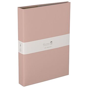 （まとめ） ハルマー ポケットアルバム A-HR3P-101-P  ピンク【×3セット】