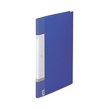 （まとめ） リヒトラブ リクエスト クリヤーブック（クリアブック） A3タテ 20ポケット 背幅16mm 青 G3214-8 1冊 【×5セット】