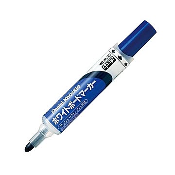 （まとめ）ぺんてる ボードマーカーノックル EMWLM-C中字 青10本×30セット