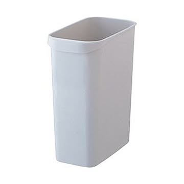 TANOSEE くず入れ 角型 8L グレー 50個セット