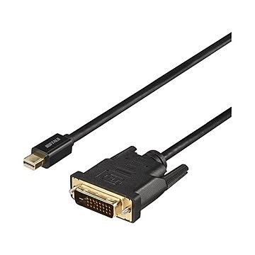 バッファロー（サプライ） miniDP-DVI 変換ケーブル 2m ブラック BMDPDV20BK