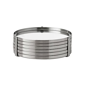 シリンダーライン コースター (6枚セット)　STELTON