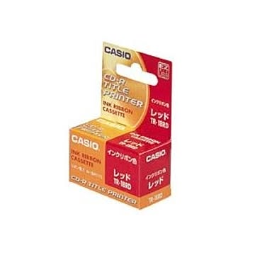 DISCタイトルプリンター専用インクリボンカセット レッド