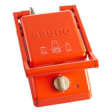 BRUNO ミッフィーグリルサンドメーカー シングル BOE088-BRR bruna-red