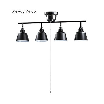 TIC コラットリモート TC-1005R-KORAT リモコン電球セット 4灯スポットライト ブラック