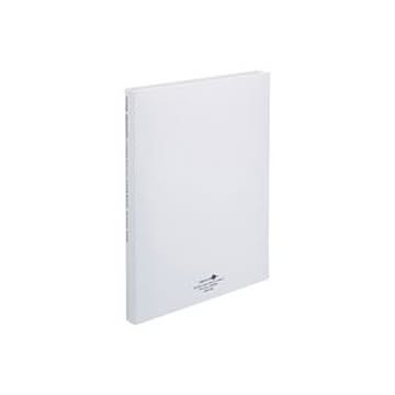 (業務用50セット) LIHITLAB クリアファイル/ポケットファイル 【A4/タテ型】 ポケット差替式 N-5016-0 白