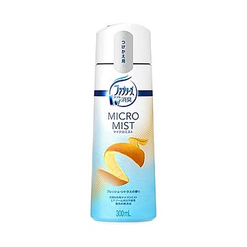 （まとめ）P＆G ファブリーズマイクロミスト フレッシュ・シトラスの香り つけかえ用 300ml 1本【×10セット】