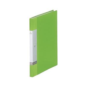 （業務用2セット） LIHIT LAB. クリヤーブック20P G3201-6 黄緑 10冊