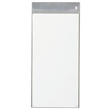 （まとめ） TANOSEE フィルム封筒エコノミー 長3 1パック（100枚） 【×10セット】