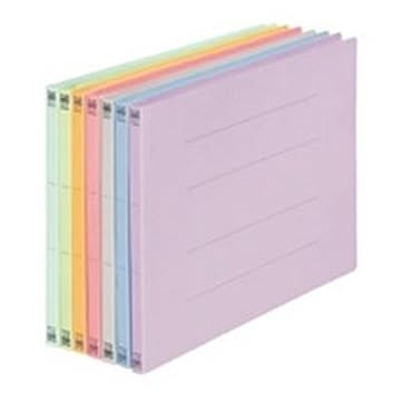 （まとめ買い）プラス フラットファイル 012N B4E 青 10冊 ×5セット