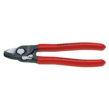 KNIPEX（クニペックス）9521-165 ケーブルカッター（バネ付）（SB）