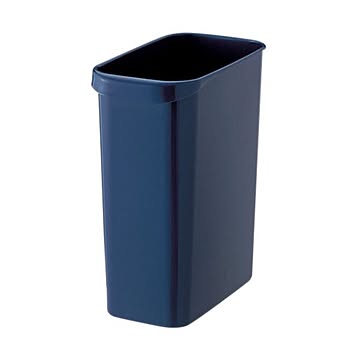 TANOSEE くず入れ 角型 12L ダークブルー 1個 ×10セット