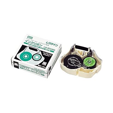 マックス レタツイン インクリボンカセット 32m巻 黒 LM-IR330B 1個 【×10セット】