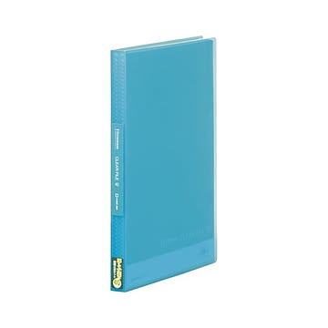 （まとめ） キングジム シンプリーズ クリアーファイル A4タテ型 40ポケット 青 【×10セット】
