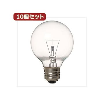 YAZAWA 10個セット 長寿命G70ボール電球 GC100110V57W70LX10