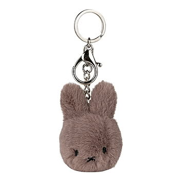 ミッフィー ファジー キーチェーン / ボントントイズ miffy fuzzy keychain BTT-052