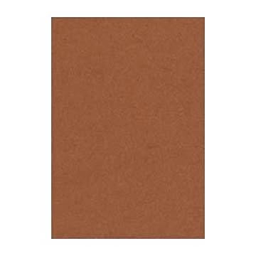 （まとめ） 文運堂 ニューカラーR 八ツ切 横271×縦392mm 8NCR-215 こげちゃ 100枚入 【×2セット】