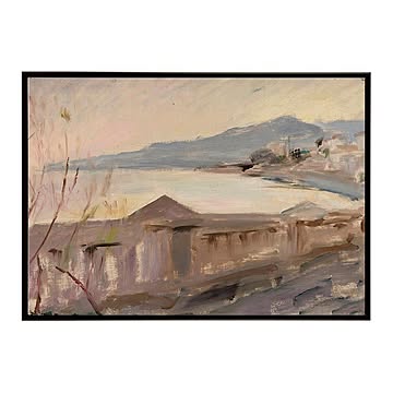 世界の古い絵画 レトロポスター デジタルリマスターLower terrace of the【bn-poster-3768】