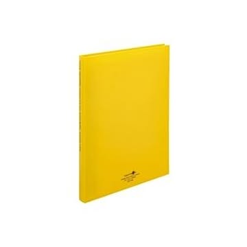 (業務用50セット) LIHITLAB クリアファイル/ポケットファイル 【A4/タテ型】 ポケット差替式 N-5016-5 黄