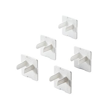 (まとめ)サンワサプライ コンセント安全キャップ TAP-CAP3P5L×10セット
