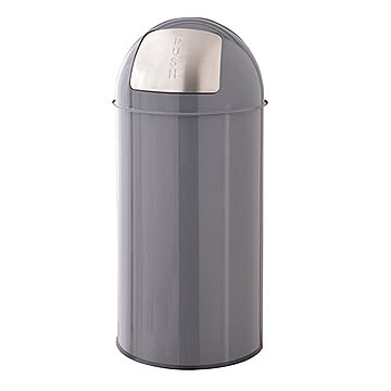 東谷 ゴミ箱 シンプルデザイン トラッシュカン 30L グレー LFS-233GY
