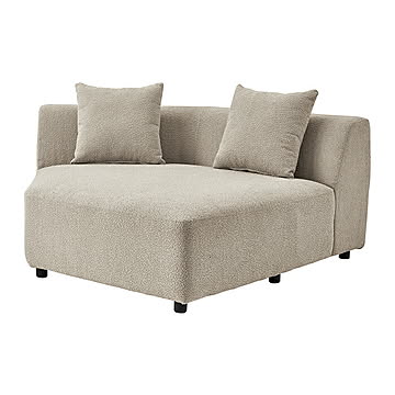 ソファ 脚部組立式 LS-430-L-MF 幅1470x奥行1500x高さ750mm 桜屋工業