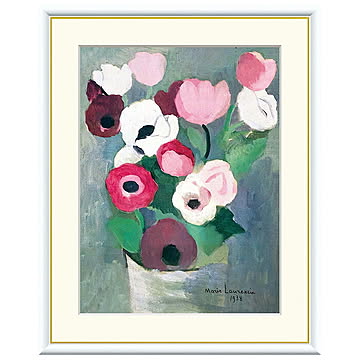 額絵 アネモネ マリー・ローランサン 61x49.5cm 三幸