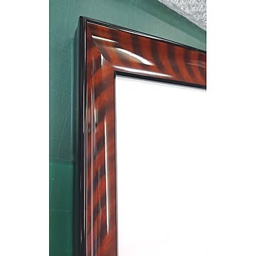 【受注生産】 木製賞状額 太いフレーム 寸五巾金ラック賞状額 中賞（379×273mm）