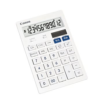 キヤノン 抗菌卓上電卓 HS-121T