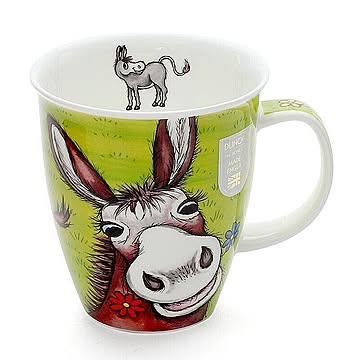 ダヌーン マグ NEVIS にっこりロバ DONKEY Dunoon Mug