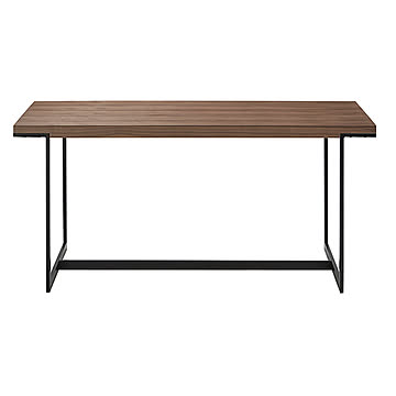 ダイニングテーブル 組立式 DT-18-W150 幅1500x奥行750x高さ700mm 桜屋工業