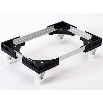 【5個セット】ダイカキャリー 折りたたみコンテナ50L用 ナイロンキャスター 内寸540×376mm【代引不可】