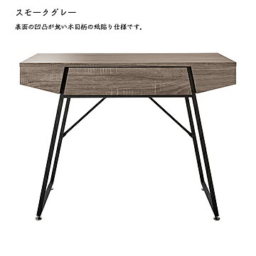 デスク 組立式 SD-664 幅1000x奥行450x高さ750mm 桜屋工業