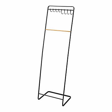 tower タワー (山崎実業) 帽子収納フック付きコートハンガー Coat and Hat Storage Rack ハンガーラック ワードローブ 帽子ハンガー 帽子ラック 帽子収納