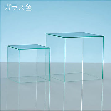 ジーアシスト アクリル5面体サイコロケース 小 ガラス色 幅100×奥行100×高さ100