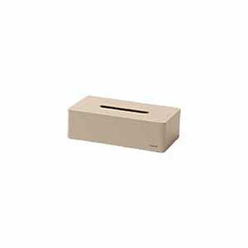 ideaco ボックスグランデ Tissue Case ベージュ