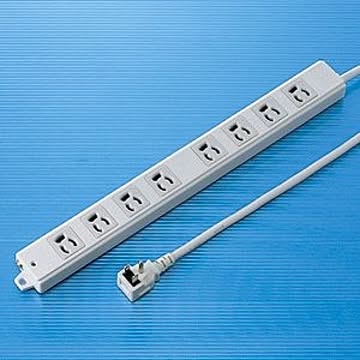 サンワサプライ 工事物件タップ（8個口・5m) TAP-K8L-5