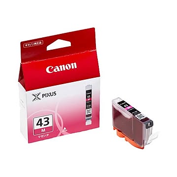 （まとめ） キャノン Canon インクタンク BCI-43M マゼンタ 6378B001 1個 【×3セット】