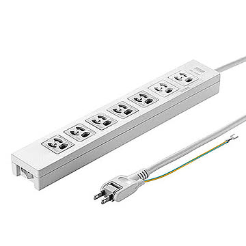 サンワサプライ 電源タップ TAP-F37-3KSR 管理No. 4969887838532