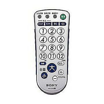 リモートコマンダー シルバー SONY RM-PZ3D-S 管理No. 4905524583441