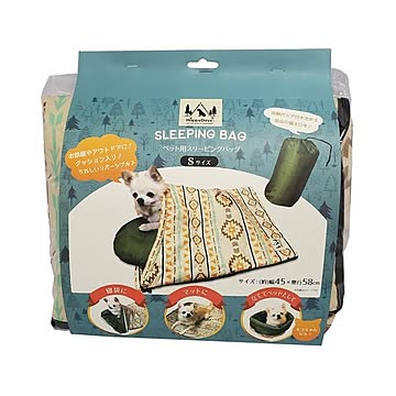 ペット用スリーピングバッグS ネイティブ （ペット用品）
